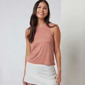 Vuori Energy Top Performance Tank Tamirand Heather Pink XL